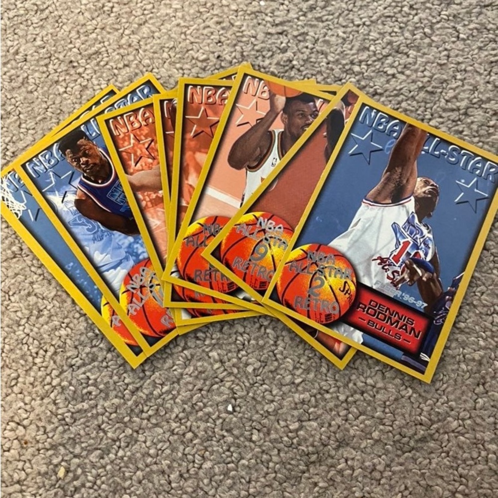 Fleer 1996 NBA All Star Cards Pack